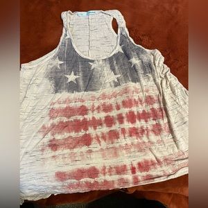 Maurice’s American flag tank top